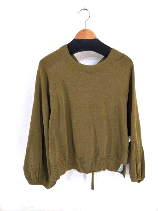 ZARA(ザラ) コットン 長袖ニット レディース import：M