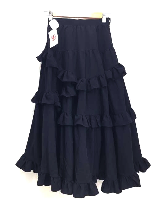 Maison de FLEUR(メゾンドフルール) アシンメトリーフリルスカート レディース JPN:S