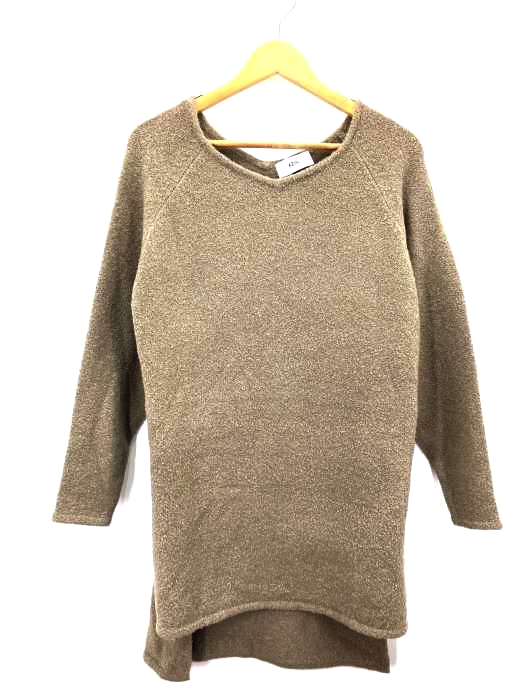 AZUL by moussy(アズールバイマウジー) BELT SET V NECK KNIT TUNIC レディース  S