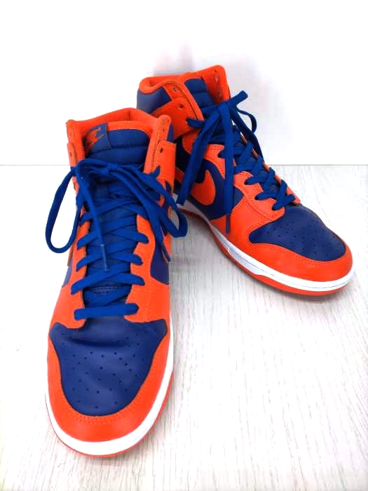 NIKE(ナイキ) Dunk High Retro Orange and Deep Royal Knicks メンズ JPN：27