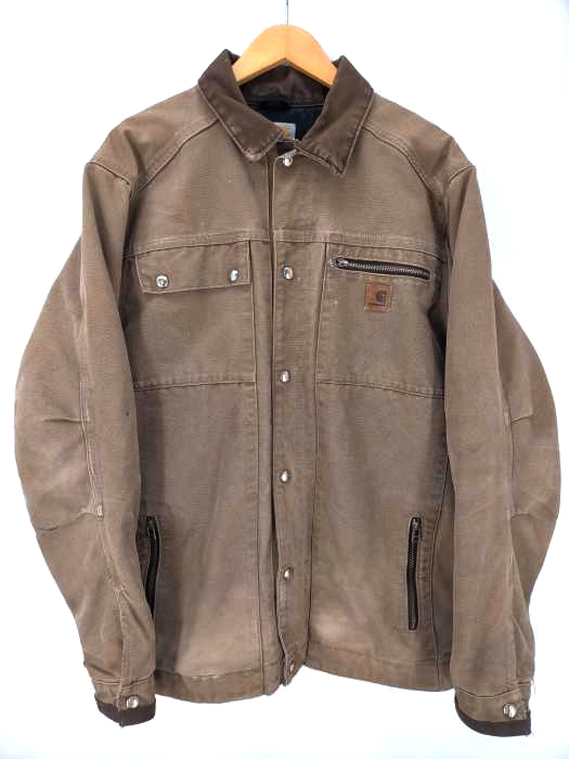 Carhartt(カーハート) Multi Pocket Jacket 裏地キルティング ダック地 中綿ジャケット メンズ import：L