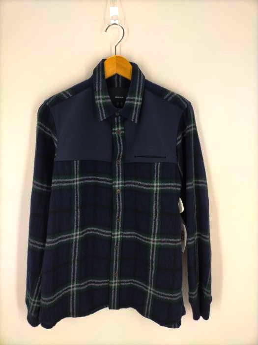 08 sircus(ゼロエイトサーカス) 15AW ウールシャツジャケット メンズ JPN：2