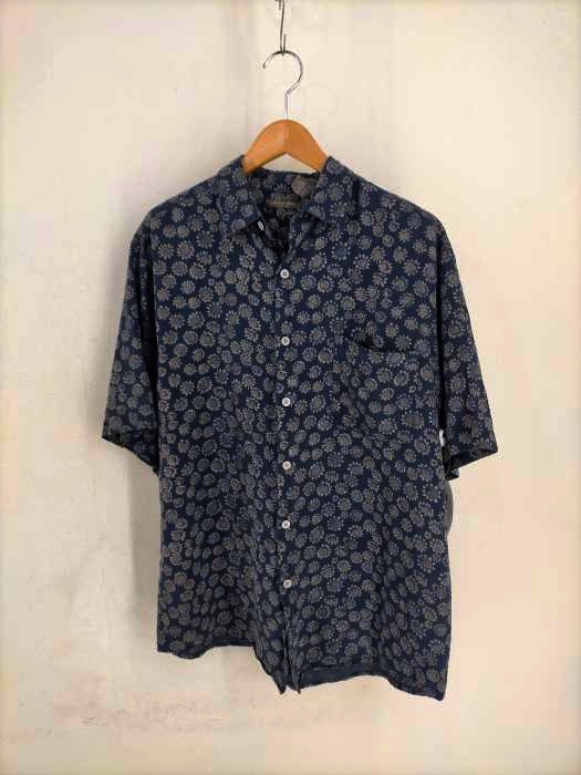 USED古着(ユーズドフルギ) Robert Stock 花柄シルクシャツ メンズ JPN：M