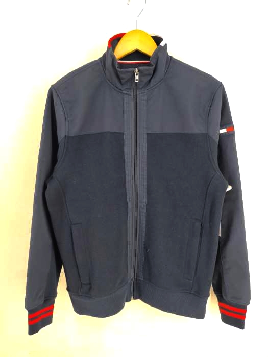 TOMMY HILFIGER(トミーヒルフィガー) ナイロン切替ニットブルゾン メンズ JPN：L