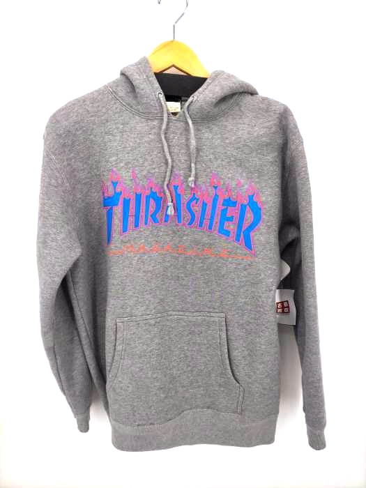 THRASHER MAGAZINE(スラッシャーマガジン) ファイヤーロゴフーディ メンズ JPN：L