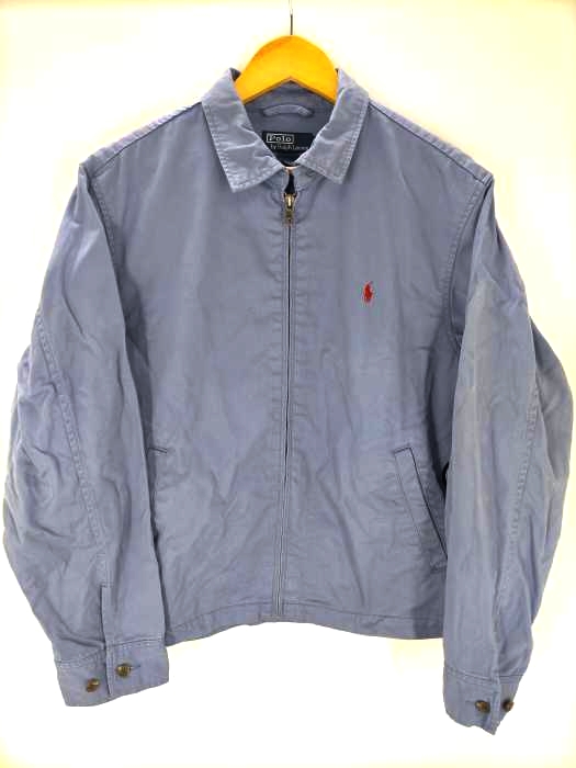 Polo by RALPH LAUREN(ポロバイラルフローレン) ポニー刺しゅう コットン スイングトップジャケット メンズ import：M