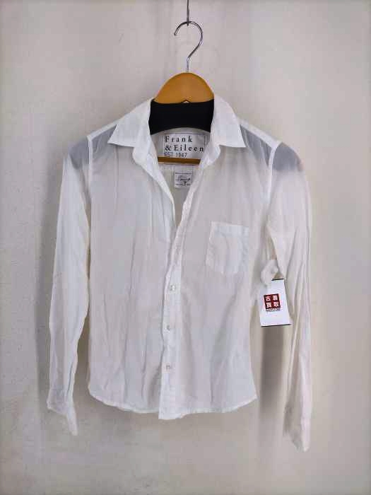 Frank & Eileen(フランクアンドアイリーン) BARRY 開襟シャツ レディース JPN：XS