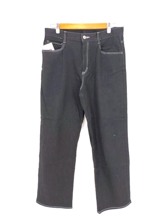 ユーズドフルギ USED古着 {{β MEN}} ハイブリッドワイドデニムパンツ メンズ JPN：L