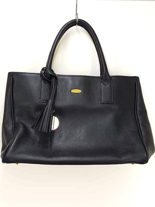 ブルーレーベルクレストブリッジ BLUE LABEL CRESTBRIDGE レザータッセル レザートートバッグ A4サイズ レディース FREE