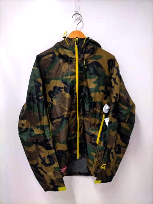 リバレイ RIVALLEY カモフラジャケット フィッシング フード メンズ  3L