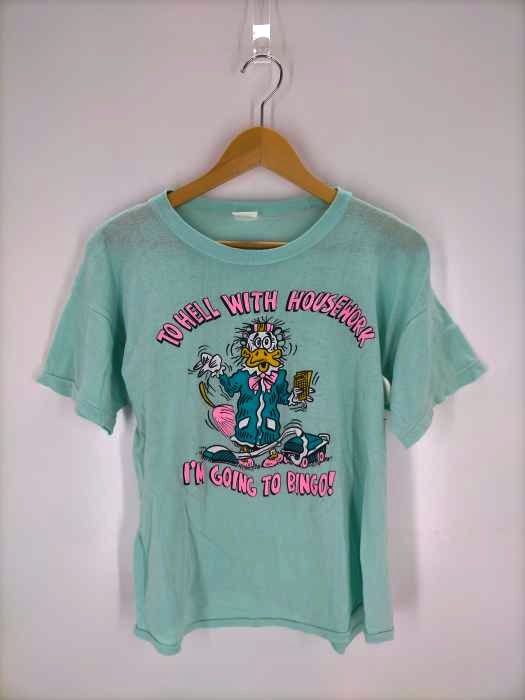 ユーズドフルギ USED古着 to hell with housework R.peck 1988 メンズ 表記無