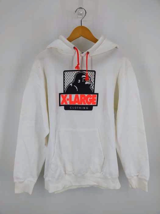 エクストララージ XLARGE ロゴプリント プルオーバーパーカー メンズ JPN：XL