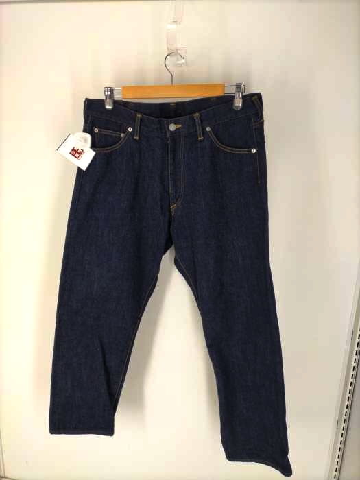イールプロダクツ EEL Products  砂浜デニム 27INDIGO 赤耳 クロップドデニム メンズ JPN：L