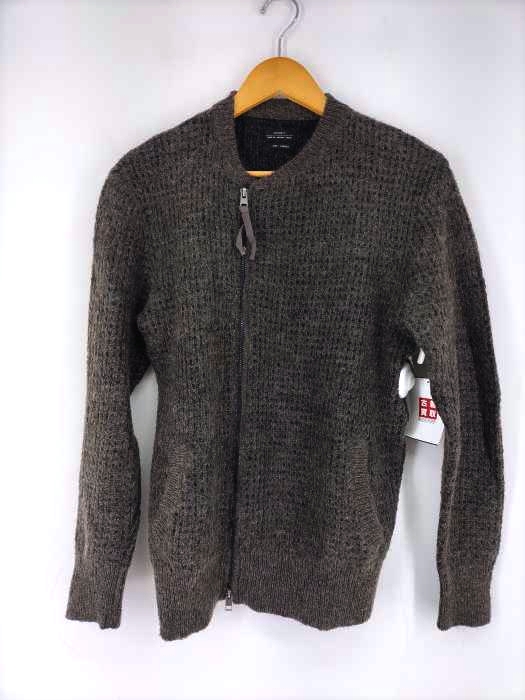 オールセインツ ALLSAINTS Milton Bomber Mohair Sweater ジップアップニット メンズ import：XS