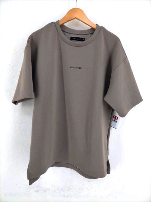 ウノピュウノウグァーレトレ 1 piu 1 uguale 3 22SS CREW GRAY BEIGE メンズ  IV