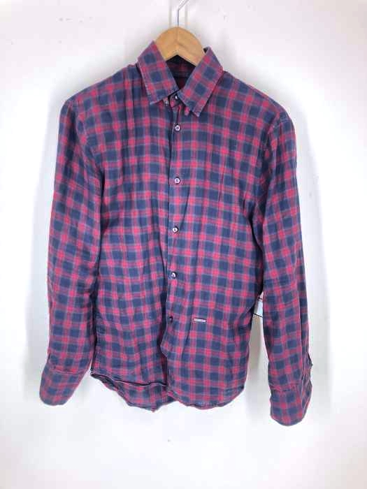ディースクエアード DSQUARED2 Long Sleeve Shirt Dress Shirt メンズ US：42