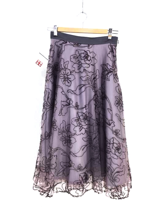 JILL by JILLSTUART(ジルバイジルスチュアート) 20AW ステッチデザインシースルースカート レディース JPN：M