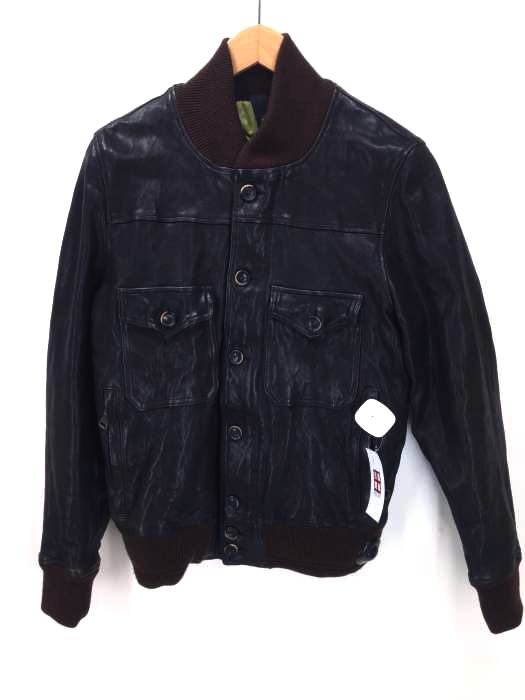 ギャレット GARRETT 本革 レザー ブルゾン ジャケット メンズ FR：48