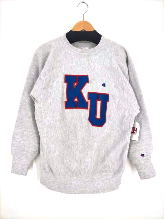 Champion(チャンピオン) REVERSE WEAVE 90s USA製 刺繍タグ 目ありワッペン スウェット メンズ  XL