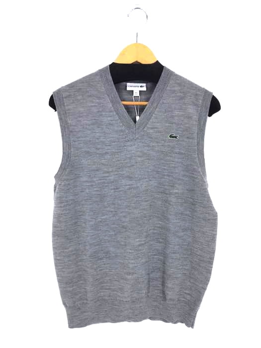 LACOSTE(ラコステ) Vネック ウールニットベスト メンズ import：M