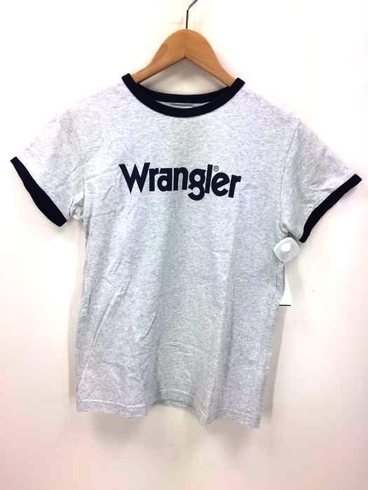 Wrangler(ラングラー) ロゴ クルーネック Tシャツ レディース JPN：M