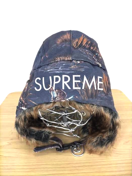 Supreme(シュプリーム) 12AW Dog＆Ducks Trooper Cap フライトキャップ メンズ ONE SIZE