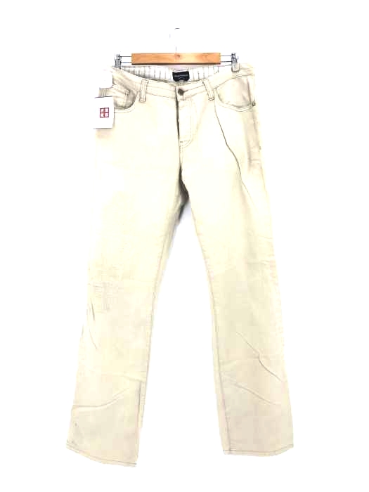 EMPORIO ARMANI(エンポリオアルマーニ) JUDE Sexy Fit たたき加工ボタンフライデニムパンツ メンズ 34inch
