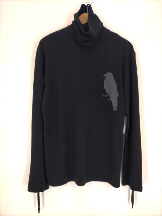 Y-3(ワイスリー) カラスプリント バックジップハイネックプルオーバー メンズ  S