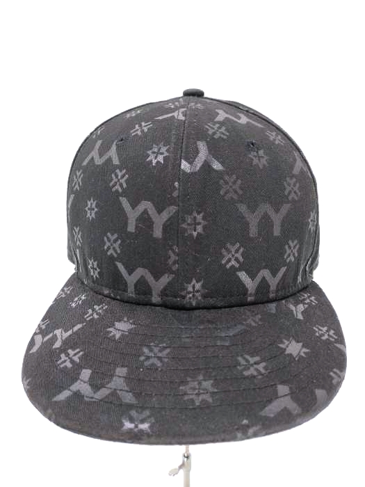 Yohji Yamamoto POUR HOMME(ヨウジヤマモトプールオム) 14AW MONOGRAM 59FIFTY モノグラムプリントBBキャップ メンズ 7 1/8