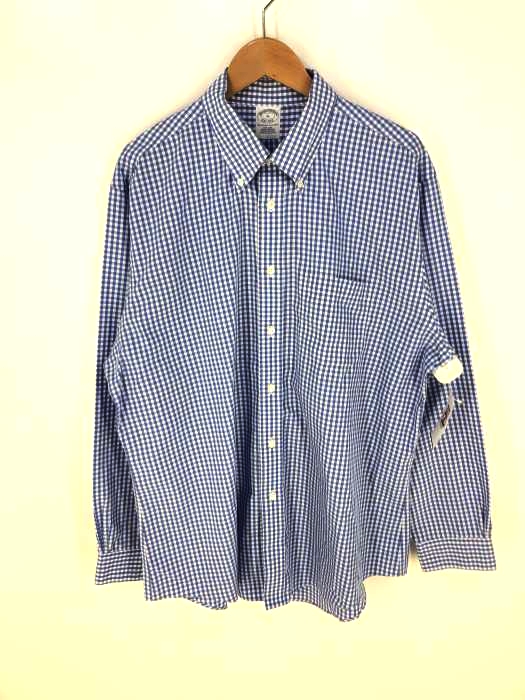 BROOKS BROTHERS(ブルックスブラザーズ) ギンガムチェック ボタンダウンシャツ メンズ XL