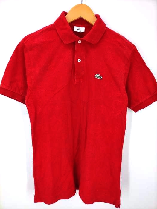 LACOSTE(ラコステ) 日本製 鹿の子 S/S ワンポイントポロ メンズ JPN：3