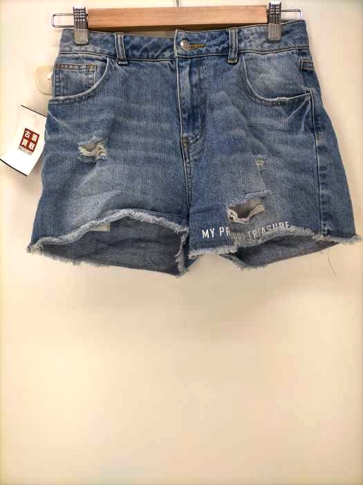 USED古着(ユーズドフルギ) LOVETOXIC デニムショーツ Y2K ワイツーケー レディース JPN：L