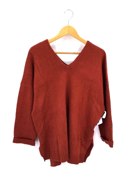 マウジー moussy COMFY LOOSE V KNIT レディース  FREE
