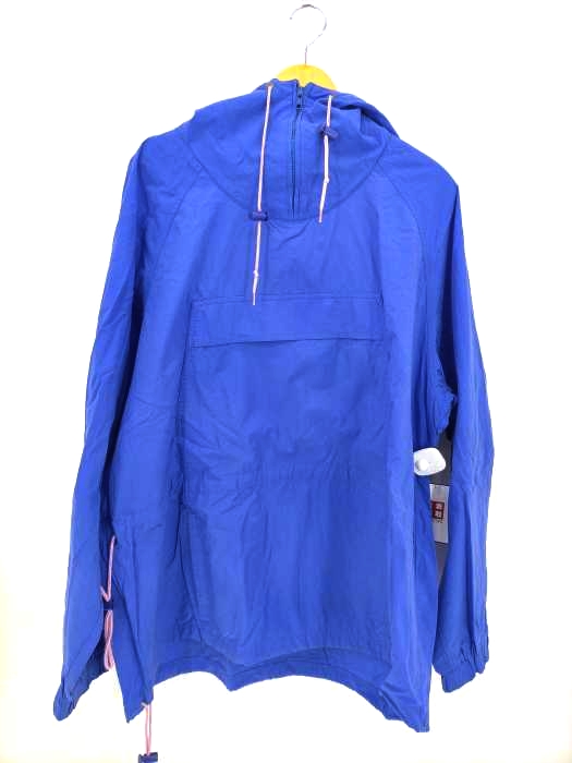 Eddie Bauer(エディーバウアー) 黒タグ後期90S ハーフジップアノラックパーカー メンズ import：XL