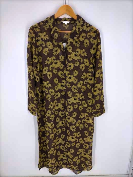 moussy(マウジー) FLORAL SHEER LONG SHIRT レディース FREE