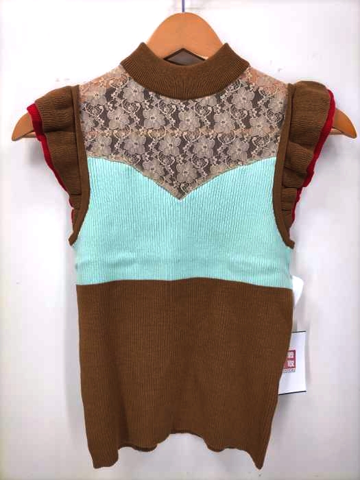 SLY(スライ) LAYERD LACE FRILL HG T/T レディース  FREE