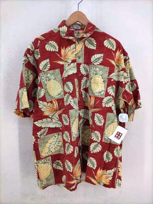 ピエールカルダン pierre cardin KOREA製 コットンアロハシャツ メンズ JPN：L