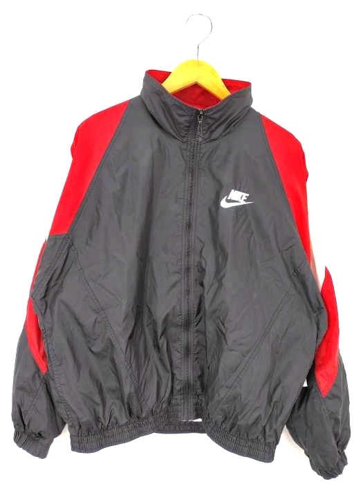 NIKE(ナイキ) 90S 銀タグ ジップアップナイロンジャケット メンズ import：M