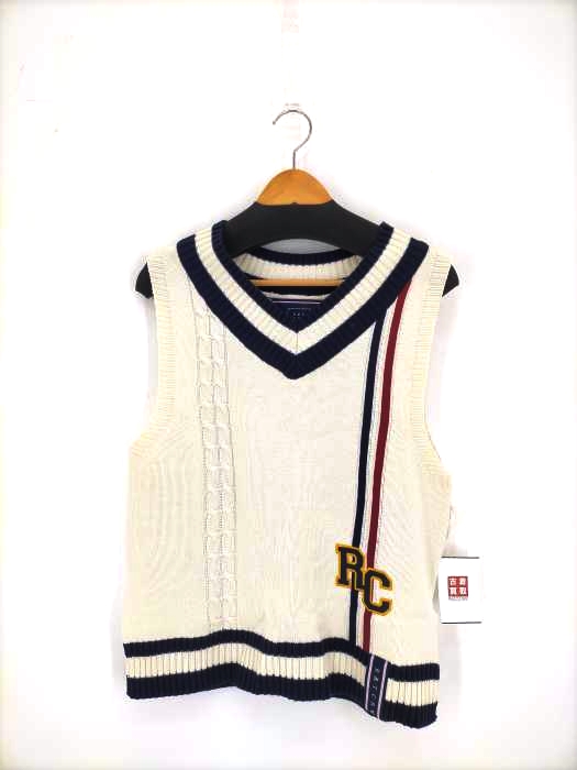 RATCRW(フルギ) RC Double Line Vest チルデンニットベスト レディース import：S