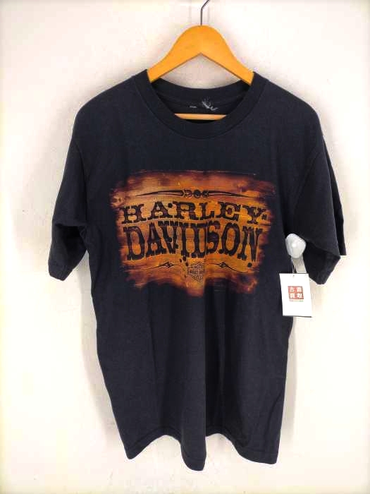 HARLEY-DAVIDSON(ハーレーダビッドソン) 00S プリントクルーネックカットソー メンズ 表記無
