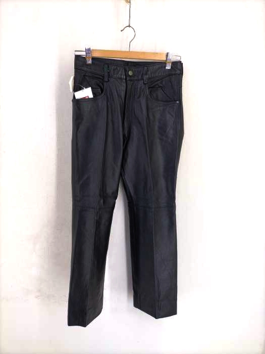 USED古着(ユーズドフルギ) カウレザーパンツ レディース JPN：XL