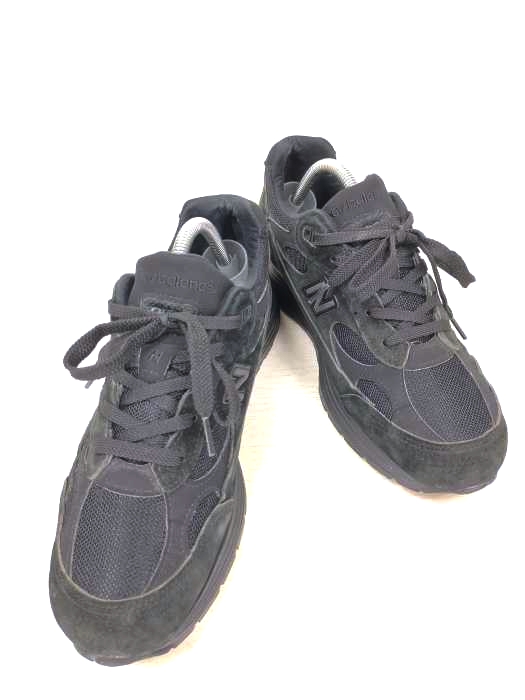 ニューバランス NEW BALANCE USA製 M992EA トリプルブラック ローカットスニーカー メンズ JPN：26