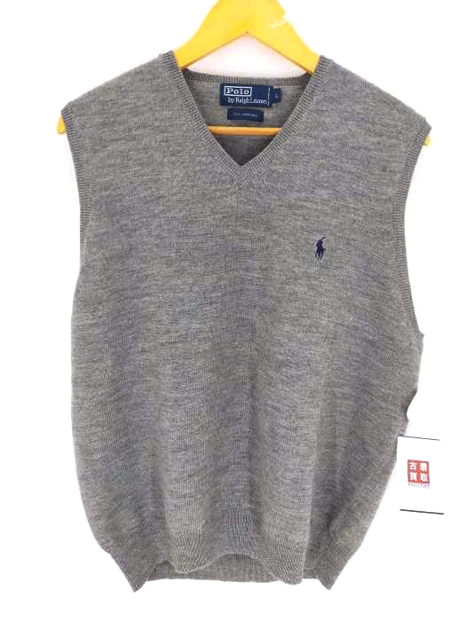 ポロバイラルフローレン Polo by RALPH LAUREN Vネックベスト メンズ import：L