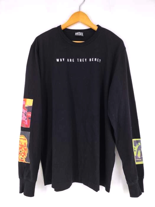 ディーゼル DIESEL 22AW L/S TEE メンズ import：XL