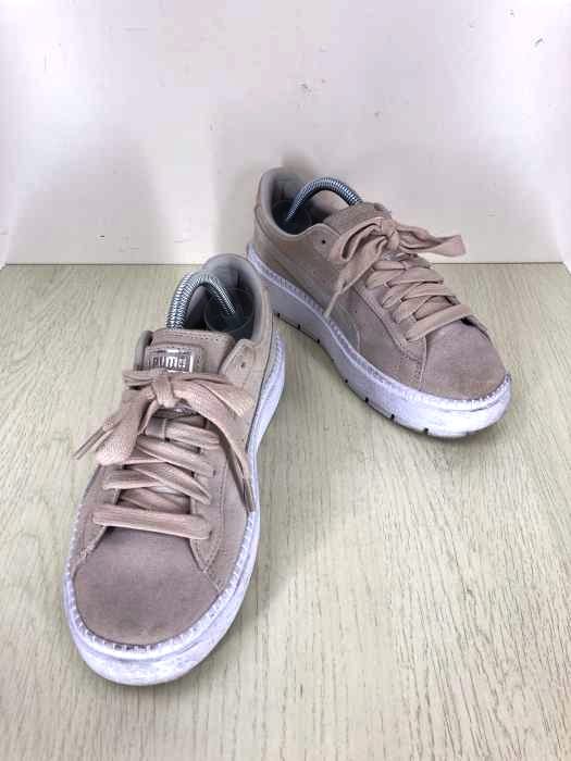 PUMA(プーマ) SUEDE PLATFORM TRACE EUPHORIA スエード プラットフォーム トレース ユーフォリア レディース JPN：23 JPN：23