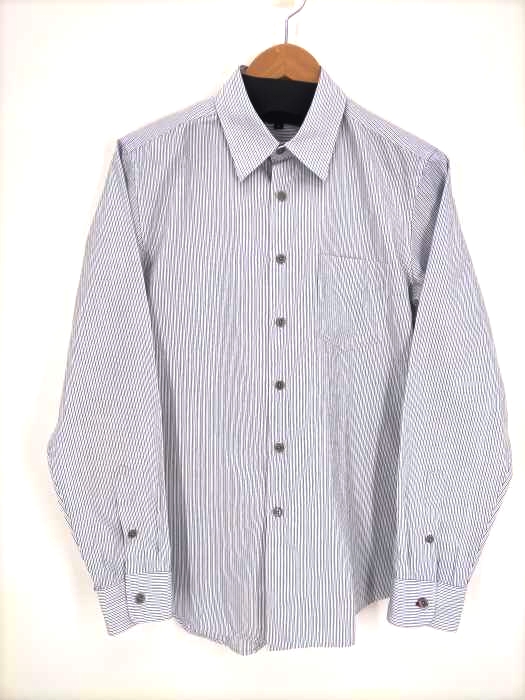 Paul Smith(ポールスミス) ストライプ柄ドレスシャツ メンズ  L