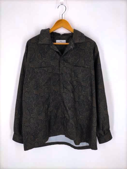 ADRER(アドラー) ボックスペイズリー柄開襟シャツ メンズ JPN：M