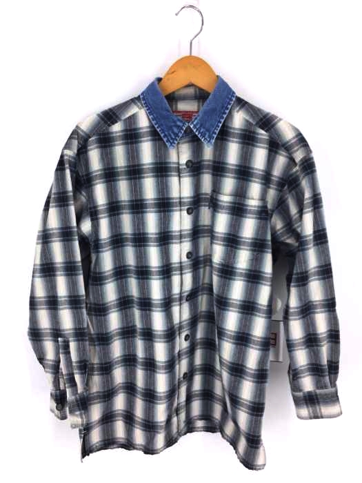 Levis(リーバイス) 襟デニム チェックシャツ メンズ JPN：L