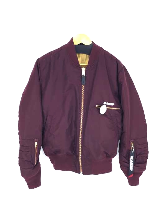 XLARGE(エクストララージ) リバーシブル MA1 フライトジャケット メンズ JPN：M