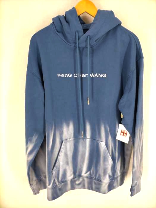 Feng Chen Wang(フェンチェンワン) FRENCH TERRY TIE-DYE HOODIE IN BLUE メンズ JPN：L